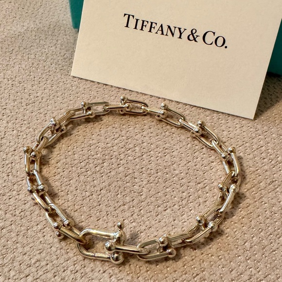 *BRAND NEW* Tiffany HardWear Small Link Bracelet in Sterling Silver - Picture 3 of 7